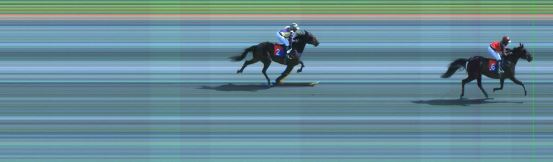 Målfoto for løp 2 på bane ST den 29.08.2015