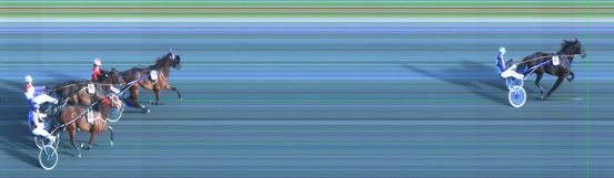 Målfoto for løp 1 på bane ST den 06.09.2015