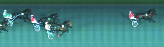 Målfoto for løp 9 på bane ST den 06.09.2015