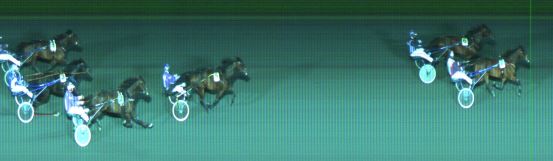 Målfoto for løp 9 på bane ST den 04.10.2015