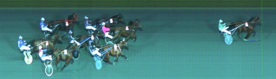 Målfoto for løp 3 på bane ST den 18.10.2015