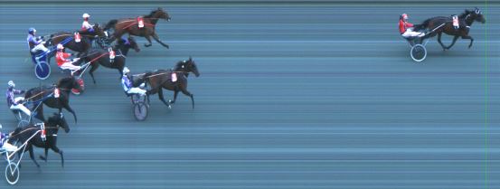 Målfoto for løp 3 på bane ST den 24.10.2015