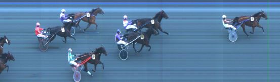 Målfoto for løp 1 på bane ST den 12.03.2016