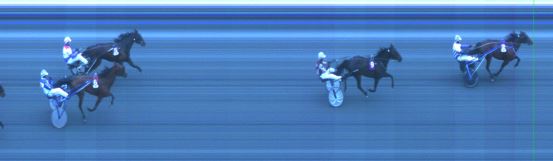 Målfoto for løp 8 på bane ST den 12.03.2016