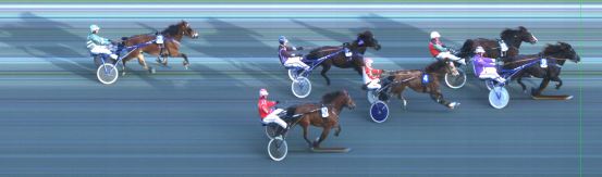 Målfoto for løp 2 på bane ST den 10.04.2016