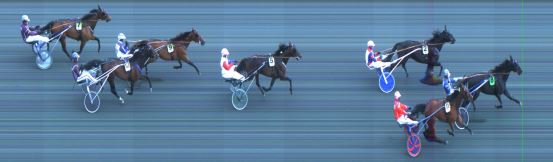 Målfoto for løp 9 på bane ST den 23.04.2016