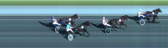 Målfoto for løp 1 på bane ST den 05.06.2016