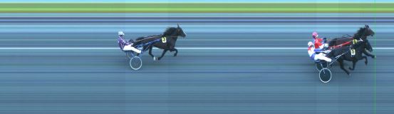 Målfoto for løp 1 på bane ST den 19.06.2016