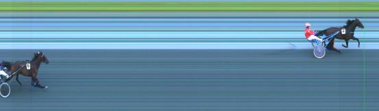 Målfoto for løp 1 på bane ST den 26.06.2016