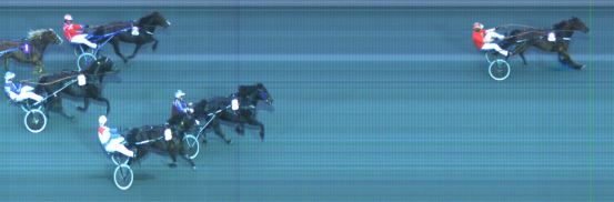 Målfoto for løp 8 på bane ST den 22.07.2016