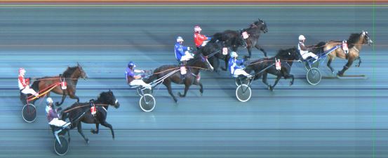 Målfoto for løp 3 på bane ST den 31.07.2016