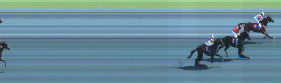 Målfoto for løp 2 på bane ST den 27.08.2016