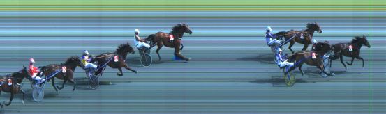 Målfoto for løp 3 på bane ST den 27.08.2016