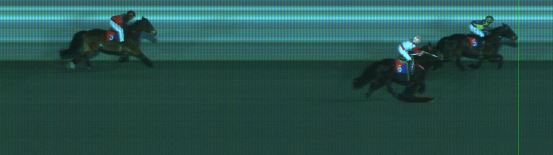 Målfoto for løp 7 på bane ST den 12.02.2017