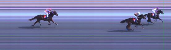 Målfoto for løp 1 på bane ST den 25.03.2017