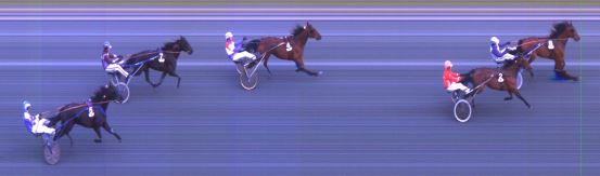 Målfoto for løp 6 på bane ST den 23.04.2017