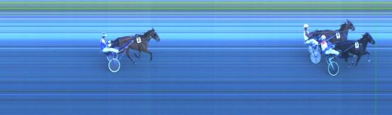 Målfoto for løp 1 på bane ST den 29.04.2017