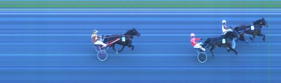 Målfoto for løp 4 på bane ST den 29.04.2017