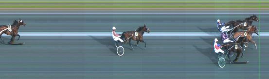 Målfoto for løp 1 på bane ST den 14.05.2017