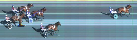 Målfoto for løp 1 på bane ST den 02.07.2017