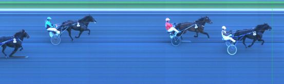 Målfoto for løp 6 på bane ST den 11.07.2017