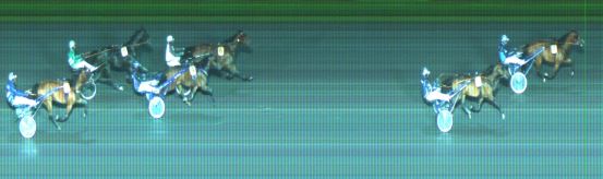 Målfoto for løp 1 på bane ST den 22.10.2017