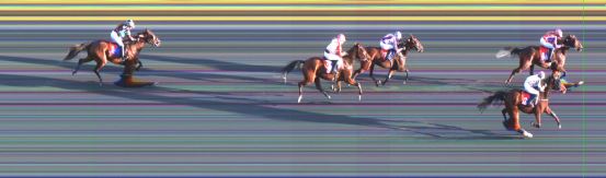 Målfoto for løp 2 på bane ST den 11.11.2017