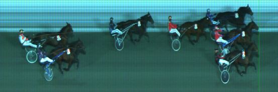 Målfoto for løp 3 på bane ST den 25.02.2018