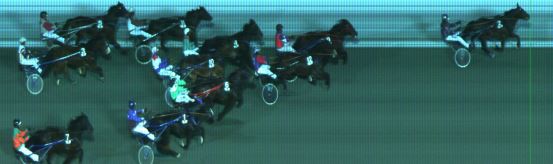 Målfoto for løp 6 på bane ST den 25.02.2018