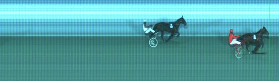 Målfoto for løp 2 på bane ST den 11.03.2018