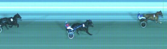 Målfoto for løp 8 på bane ST den 11.03.2018