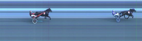 Målfoto for løp 3 på bane ST den 24.03.2018