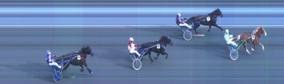 Målfoto for løp 5 på bane ST den 24.03.2018