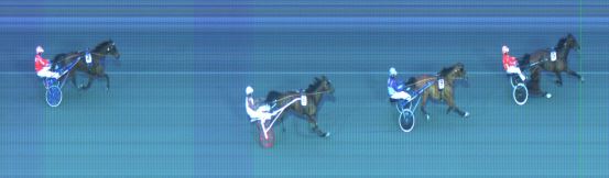 Målfoto for løp 5 på bane ST den 08.04.2018