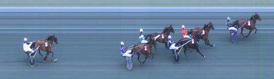 Målfoto for løp 3 på bane ST den 15.04.2018