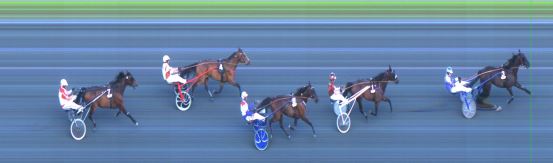 Målfoto for løp 6 på bane ST den 24.06.2018