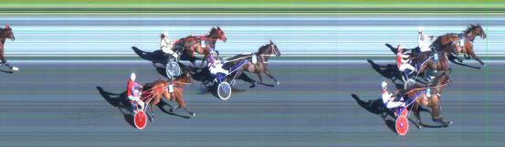 Målfoto for løp 2 på bane ST den 01.07.2018