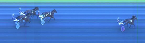 Målfoto for løp 7 på bane ST den 01.07.2018