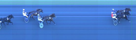 Målfoto for løp 6 på bane ST den 11.07.2018