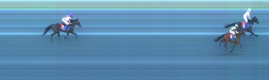 Målfoto for løp 8 på bane ST den 20.07.2018