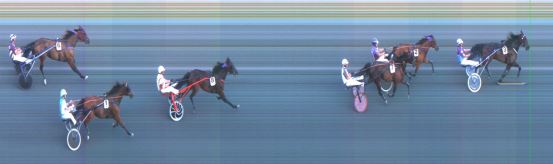 Målfoto for løp 7 på bane ST den 29.07.2018