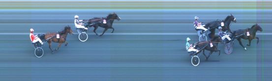 Målfoto for løp 8 på bane ST den 29.07.2018