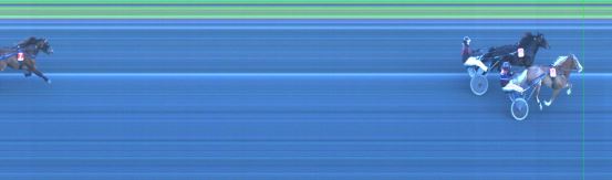 Målfoto for løp 3 på bane ST den 25.08.2018