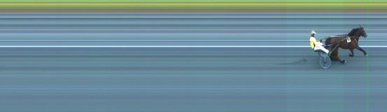 Målfoto for løp 1 på bane ST den 06.10.2018