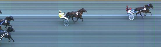 Målfoto for løp 5 på bane ST den 06.10.2018