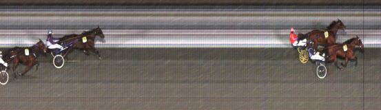 Målfoto for løp 1 på bane ST den 16.12.2018