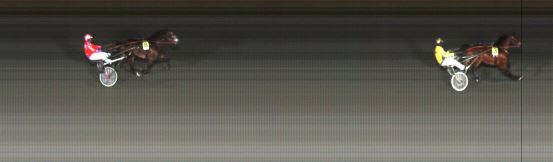 Målfoto for løp 1 på bane ST den 13.01.2019