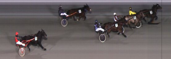 Målfoto for løp 5 på bane ST den 27.01.2019