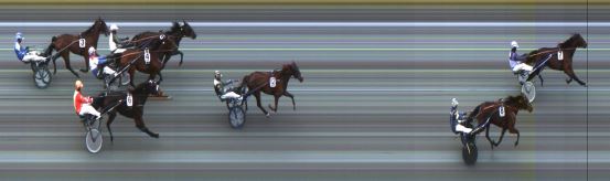 Målfoto for løp 5 på bane ST den 09.03.2019