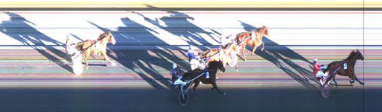 Målfoto for løp 2 på bane ST den 31.03.2019